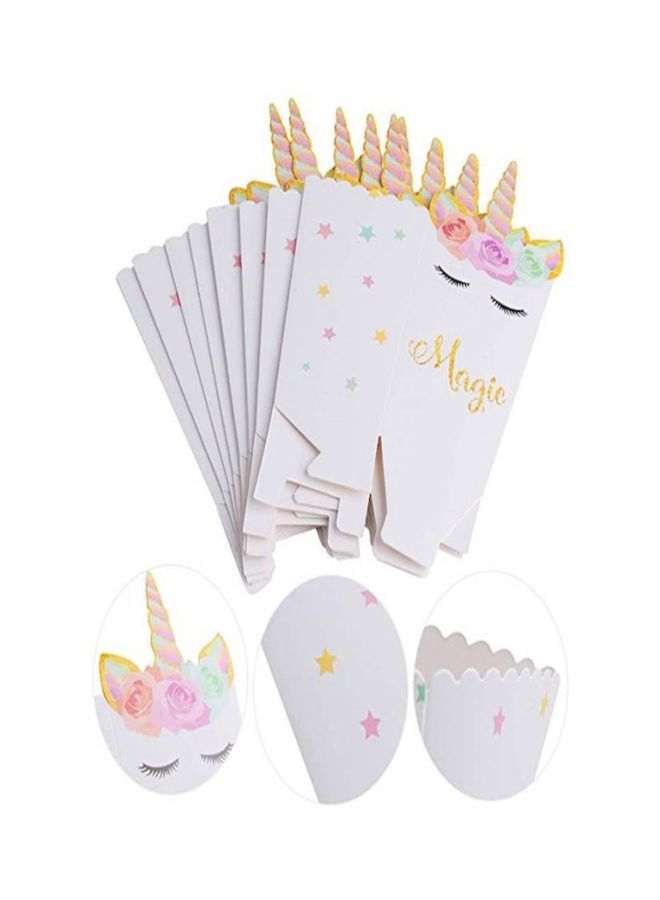 NIBEMINENT 24-Pieces Rainbow Unicorn Popcorn Party Packs - Image 5