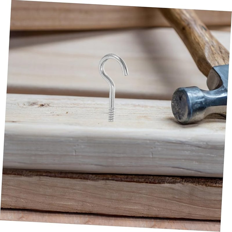 Stainless Steel Eye Bolt Screw Hooks 100pcs Heavy Duty for Hanging Utensils Plants Artwork - Image 5