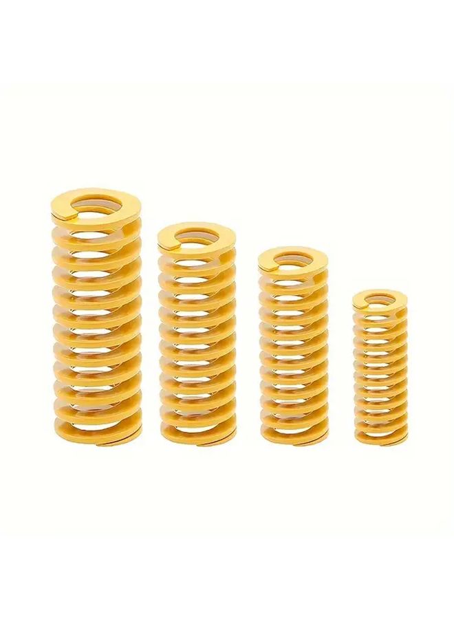 Yellow Alloy Light Load Mold Springs 2pcs 20x10x55mm Painted Surface - Image 4