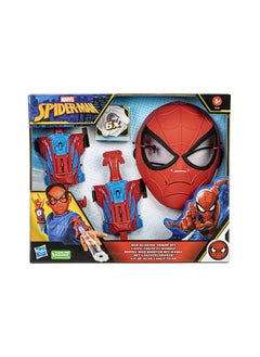 Spider-Man Marvel Spider-Man Roleplay Set Spider-Man Mask With Web Shooters Super Hero Toys Kids Ages 5 And Up Super Hero Mask And Accessories  - Image 1