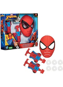 Spider-Man Marvel Spider-Man Roleplay Set Spider-Man Mask With Web Shooters Super Hero Toys Kids Ages 5 And Up Super Hero Mask And Accessories  - Image 3
