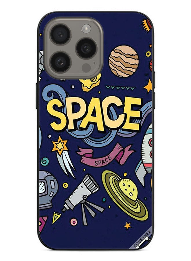 Covernex Protective Case Cover For Apple iPhone 15 Pro Max Space Art - Image 1