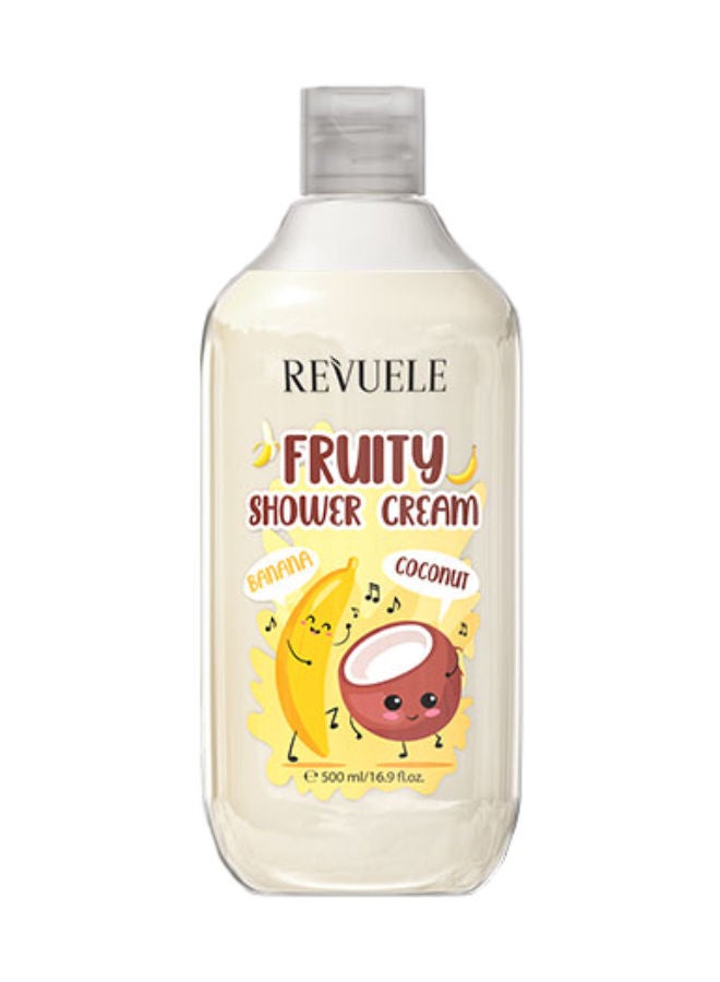 REVUELE Fruity Shower Cream with Banana & Coconut