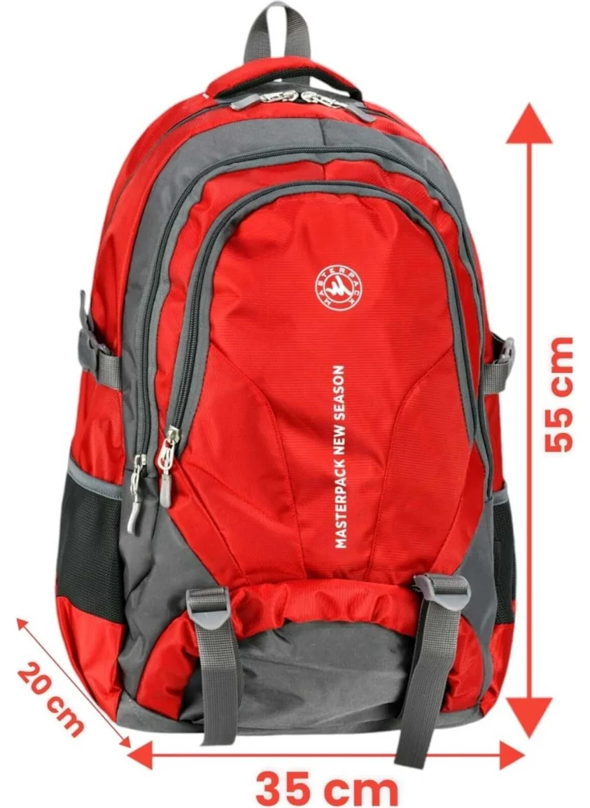 Tezzgelsin Unisex Luxury Waterproof Multi-Compartment Outdoor Camping Mountaineering Backpack