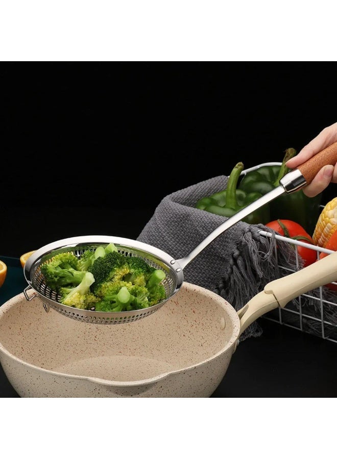 Multi-size roasting strainer – 3 pieces – practical design for a more organized kitchen (medium size 14cm) - Image 1