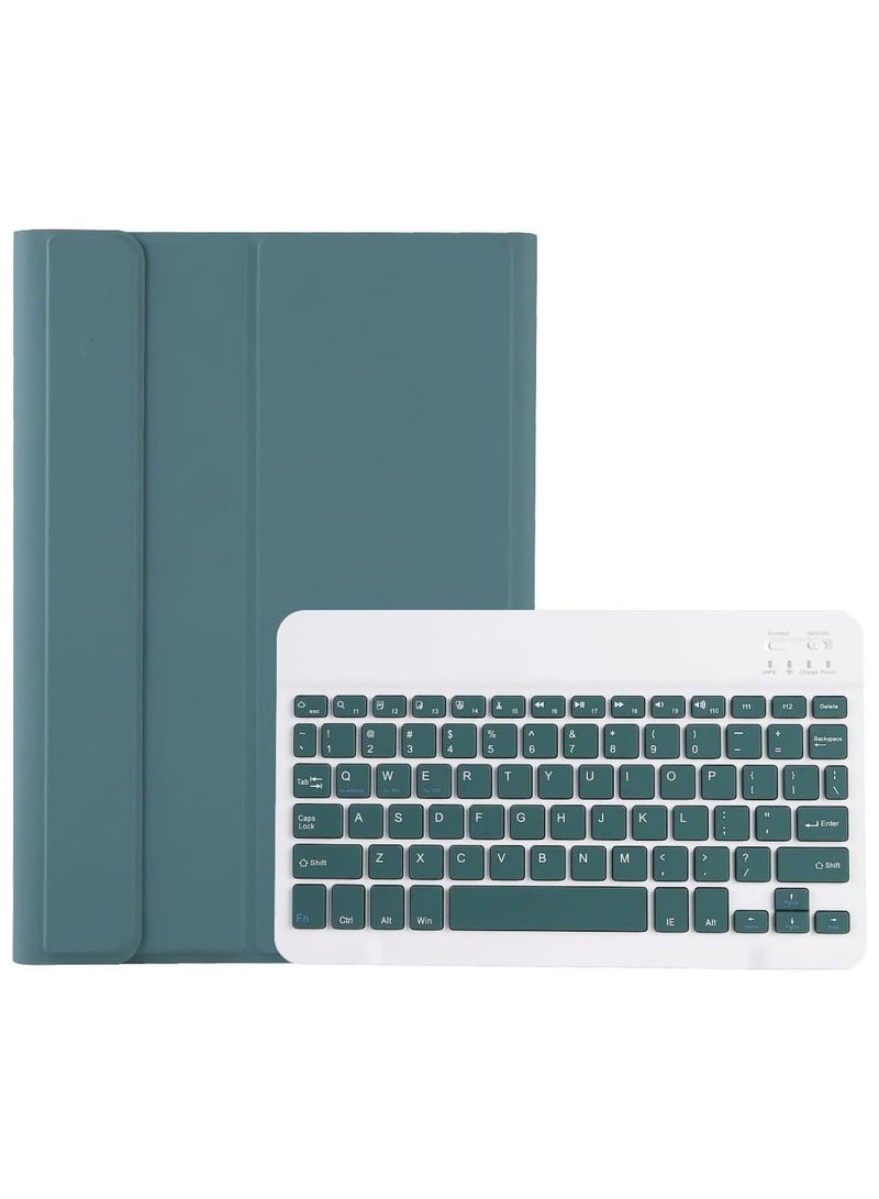 general حافظة لوحة مفاتيح عربية وإنجليزية لجهاز آيباد إير 11 بوصة 2024 (طراز: A2899؛ A2900)، مع فتحة قلم وقوس زاوية عرض متعددة، لوحة مفاتيح قابلة للفصل بتقنية البلوتوث لجهاز آيباد إير 11 - Image 5