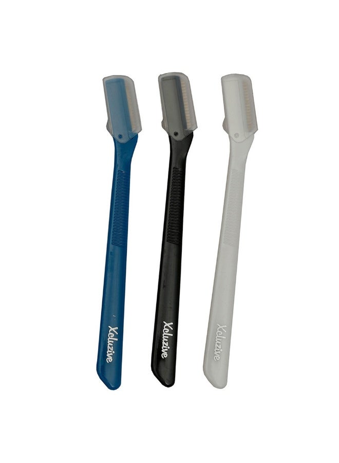 Xcluzive Eyebrow Razors, Pack of 3 Pieces
