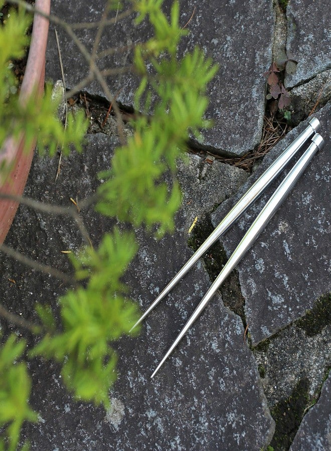 KaKUrI Bonsai Root Hook, 7.8" Professional Gentle Bonsai Root Pick Tool, Lightweight Japanese Aluminum, Silver, Made in Japan (47852) - Image 3