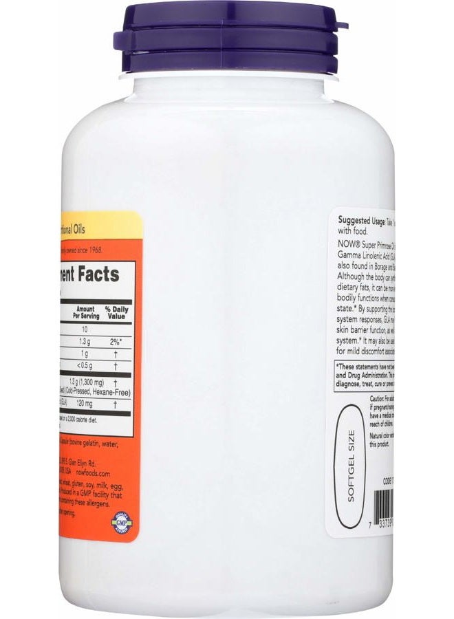 Now Foods, Evening Primrose Oil Super, 120 Softgels - Image 2