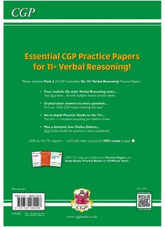 11+ GL Verbal Reasoning Practice Papers: Ages 10-11 - Pack 2 (with Parents' Guide & Online Ed)  - Image 2