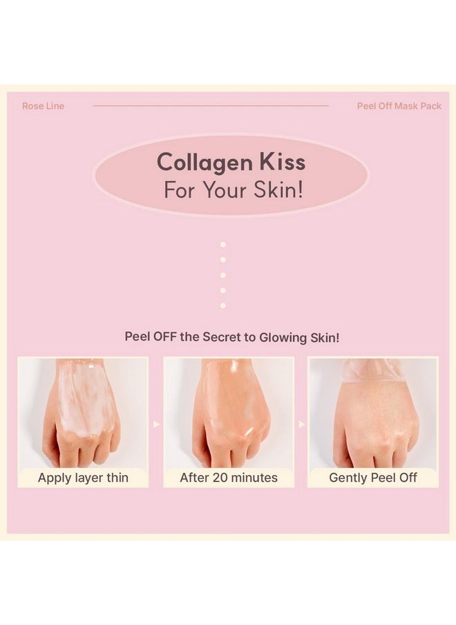 MIGUHARA MIGUHARA Rose Collagen Wrapping Peel-off Mask Pack | Korean Skincare Mask Pack (60ml/2.02 fl.oz.)  - Image 4