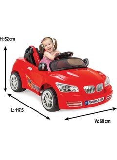 Toyfest Fortune 12V Remote Control Battery Car Red  - Image 3