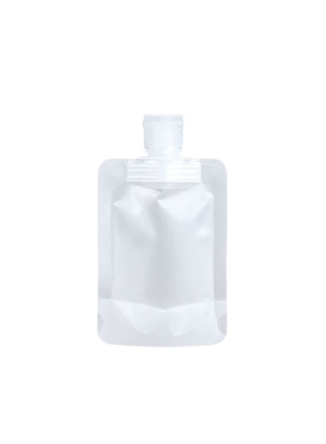 ٣ عبوات، سعة ١٠٠ مل – زجاجات توزيع للسفر | عبوات صغيرة محمولة لمستحضرات التجميل، اللوشن، غسول الجسم، الشامبو، وغسول الوجه – أدوات أساسية للاستخدام مرة واحدة أثناء السفر والرحلات العملية. - Image 1