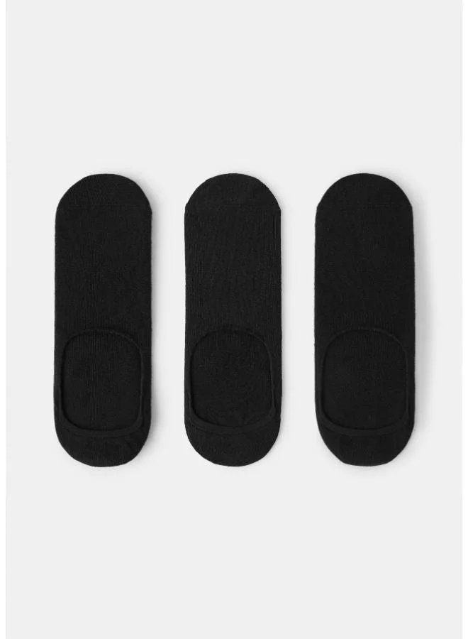 3-pack of invisible socks