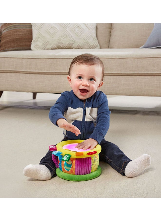 LeapFrog - Learn and Groove Thumpin’ Numbers Drum, Multicolor, Count 1-10, 3 Music Styles, 12 Children Melodies - Image 1