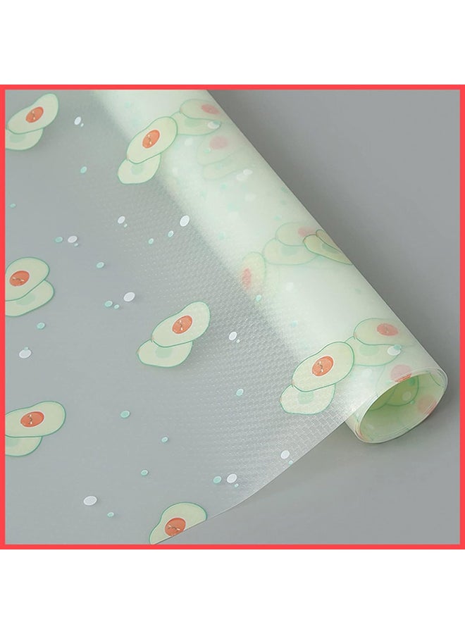 O Ozone Shelf Liner for Kitchen Cabinets,(2 Rolls 45cm x 2m)  Non-Adhesive Drawer Liners, Waterproof Non-Slip EVA Mats Thickened Cabinet Liners for Shelves, Refrigerator, Cupboard, Desk  - Image 1
