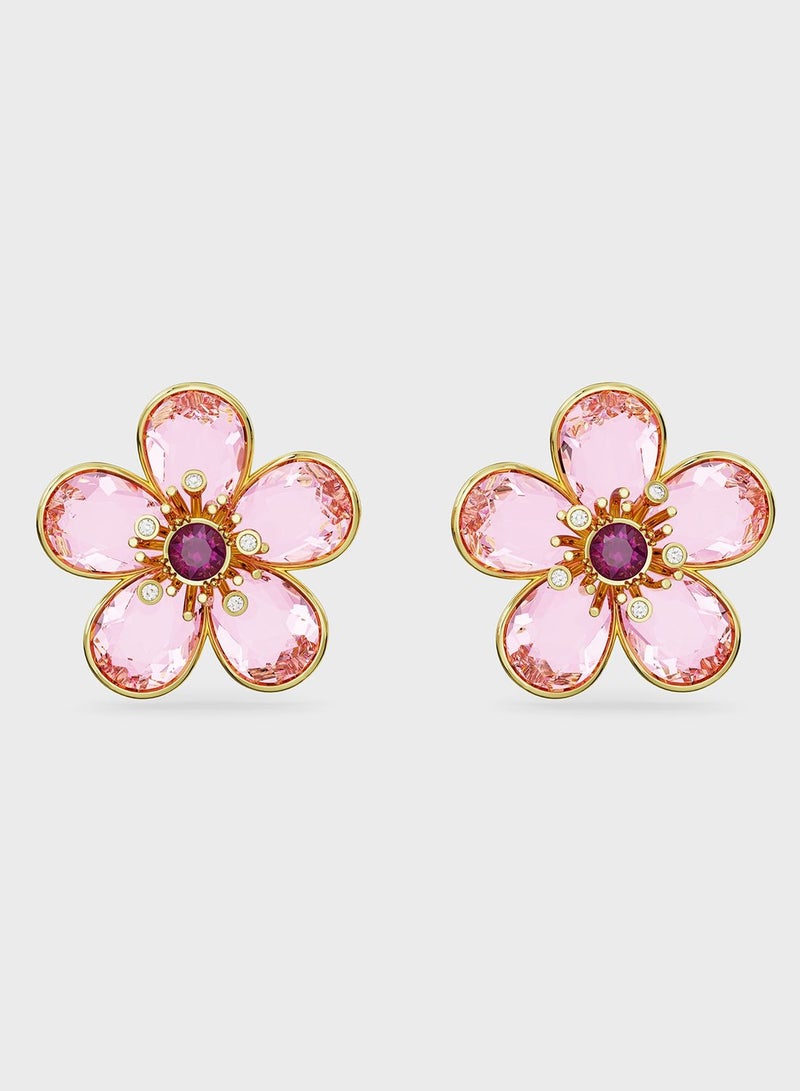 سواروفسكي أقراط كبس - فلوريرا - Image 1