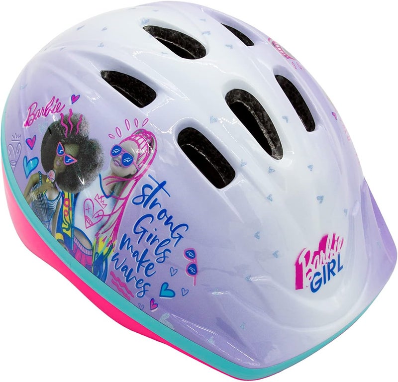 سبارتان خوذة دراجة أطفال باربي – خفيفة الوزن لحماية الأطفال - Image 3