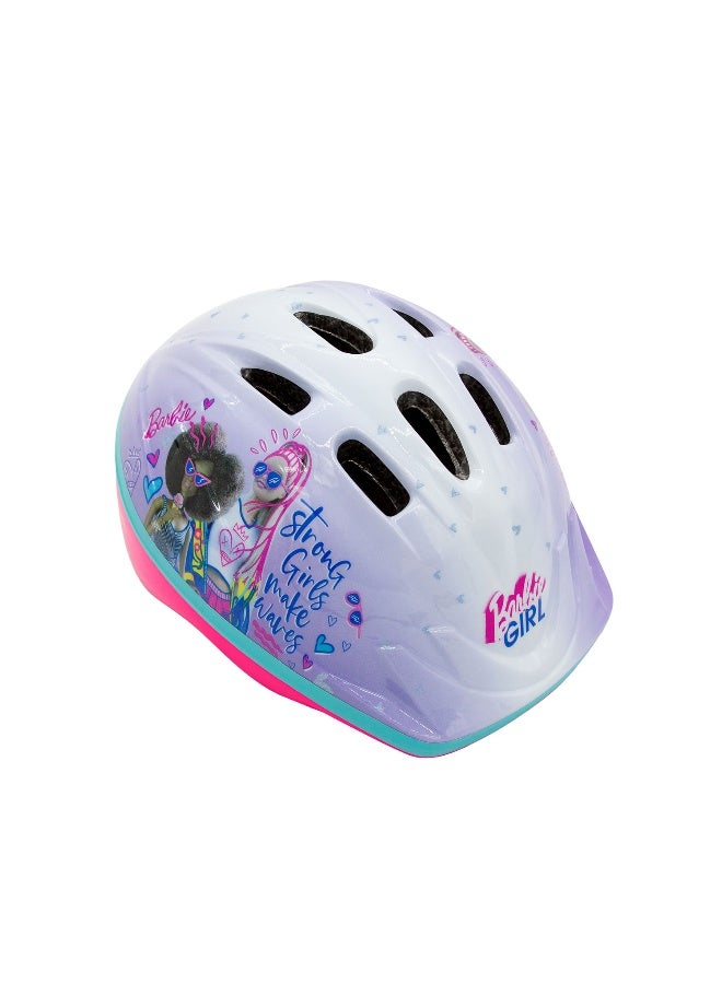 Spartan Barbie Kids Bicycle Helmet – Lightweight Protective Helmet For Children - Image 1