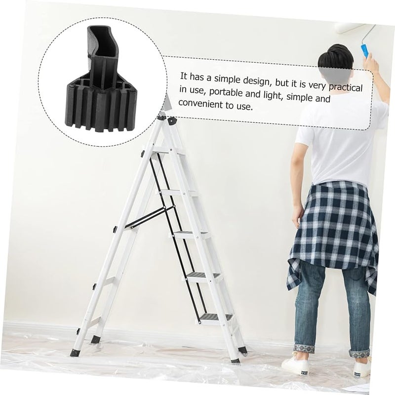 Tehaux Non Slip Ladder Feet Covers Set For Enhanced Stability Floor Protection Home Use - Image 5