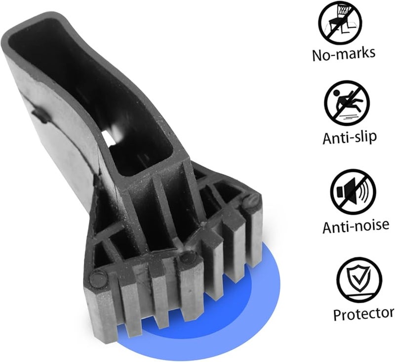 Tehaux Non Slip Ladder Feet Covers Set For Enhanced Stability Floor Protection Home Use - Image 4