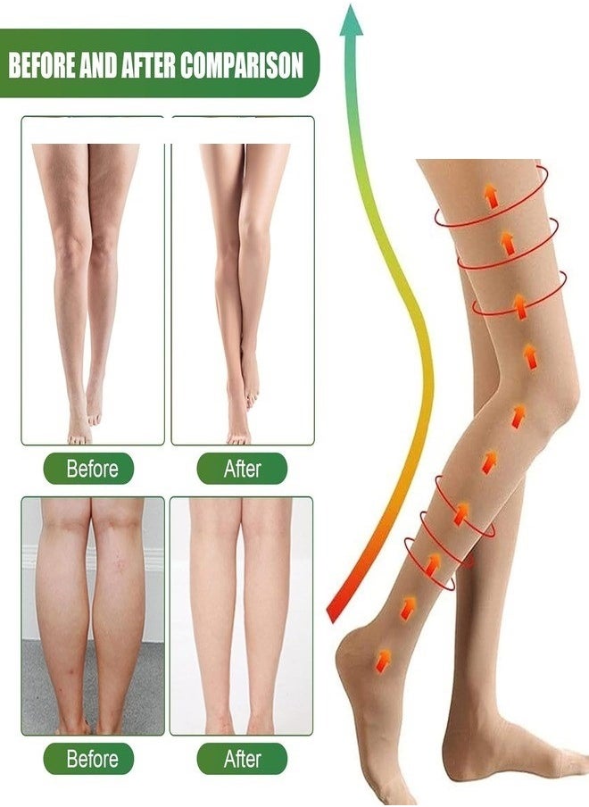 SOUTH MOON Herbal Legs Cellulite Reduction Patches for Herbal Legs - Natural Leg Fat Burning Stickers (Pack of 30 Pieces)  - Image 3