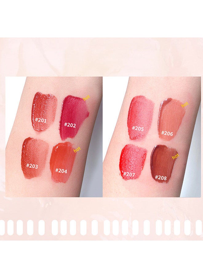 GOGO TALES - gogotales Lip Gloss Stain Long-lasting Moisturization Makeup Color-preserving Waterproof Unfade Matte Color Lipsticks for Beginners Salon - Image 1