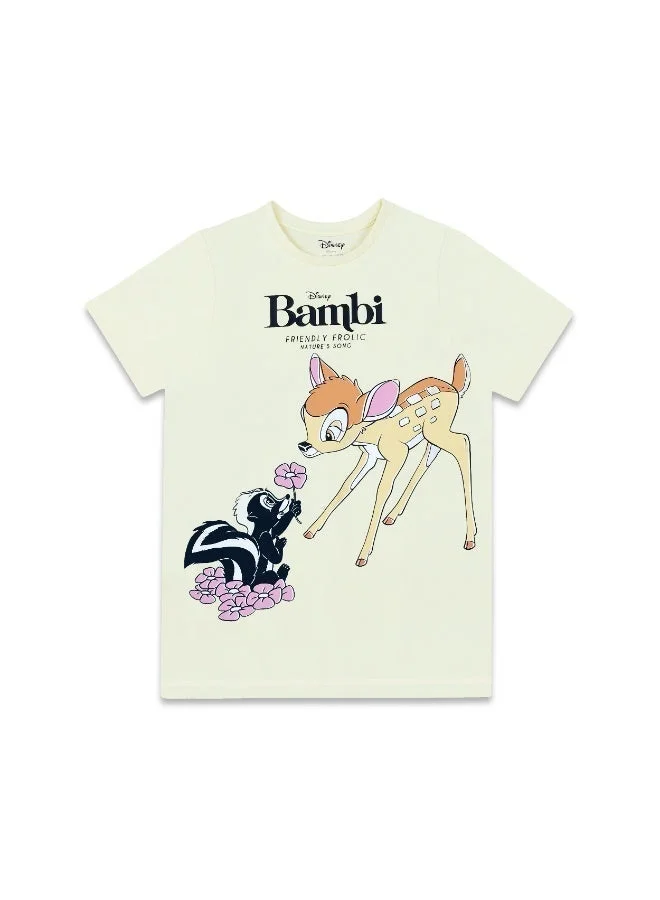 Disney Disney Bambi  Girl's Short Sleeve T-Shirt