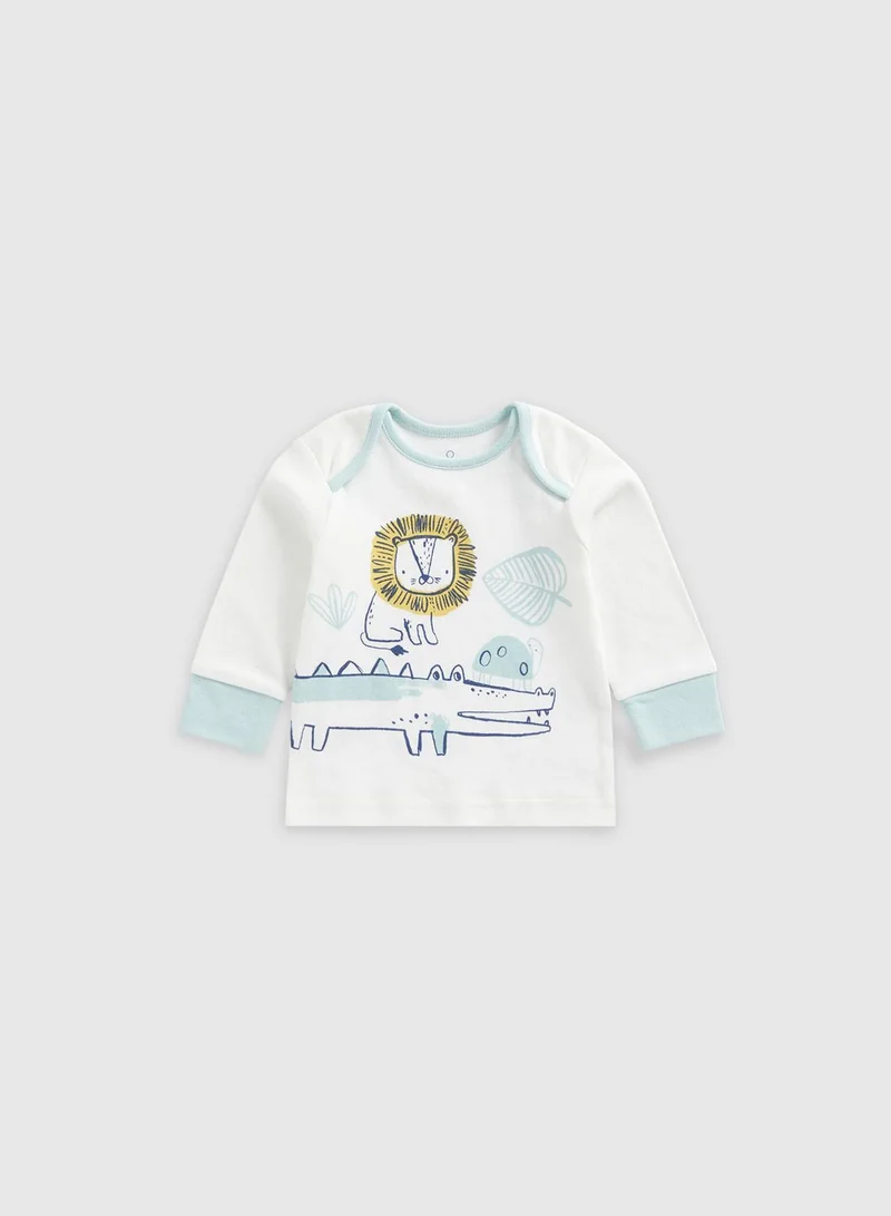 mothercare Infant 2 Pack Assorted Sweatshirt & Sweatpants Set