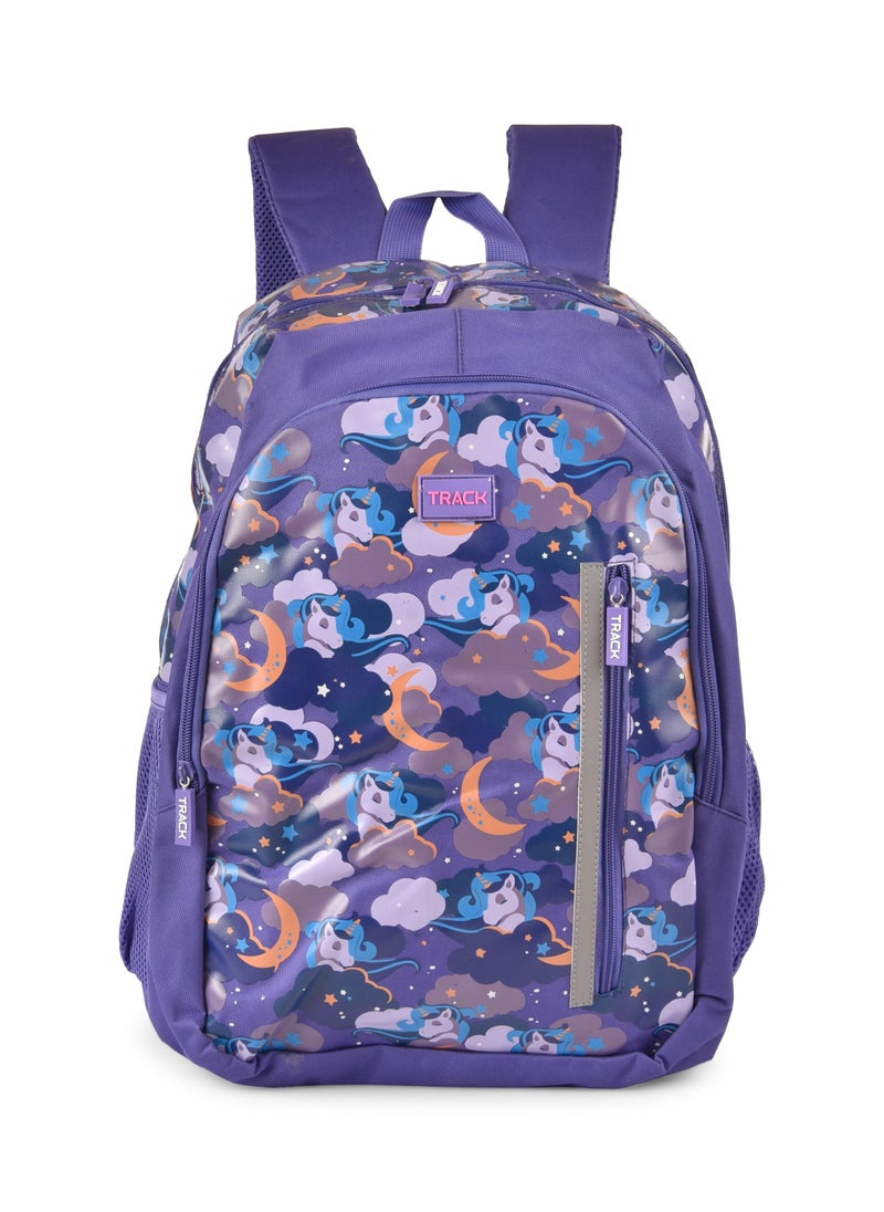 Track - Track School Backpack, Stylish Kids Bag Collection, Durable and Vibrant and Stylish AS011-18 - Image 1
