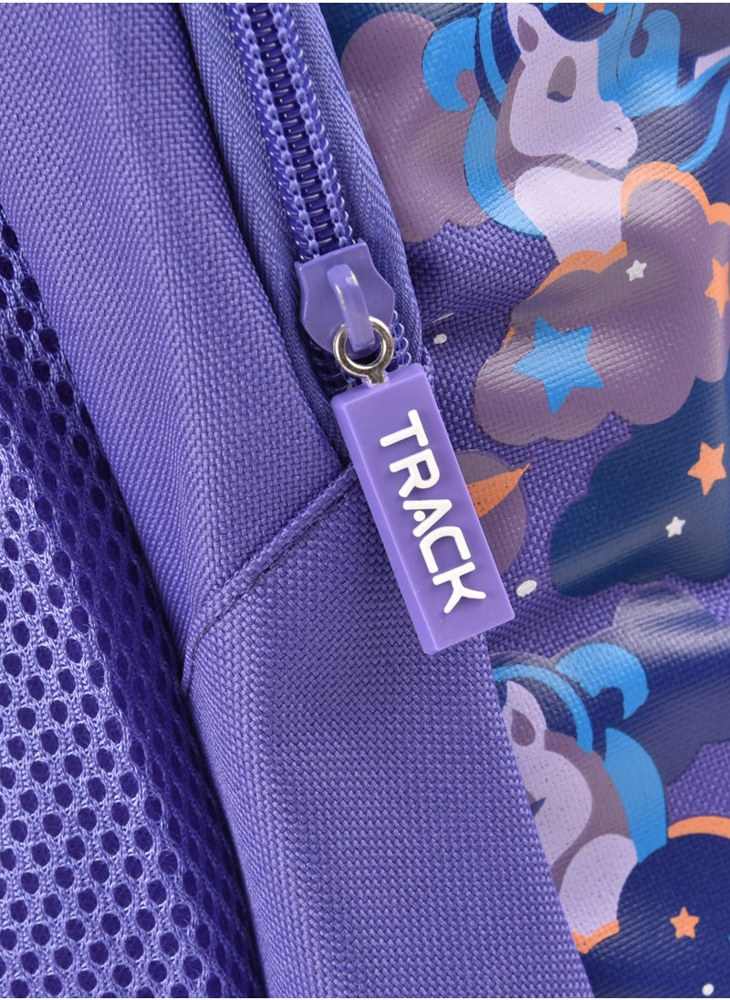 Track - Track School Backpack, Stylish Kids Bag Collection, Durable and Vibrant and Stylish AS011-18 - Image 1