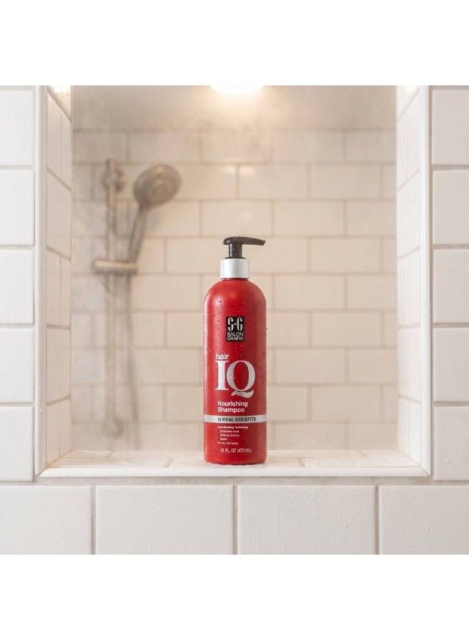 Salon Grafix SGX NYC Salon Grafix Hair IQ Nourishing Shampoo 473ml | Hydrating Shampoo for Dry & Damaged Hair | Helps Reduce Frizz & Breakage | Suitable for All Hair Types - Image 4