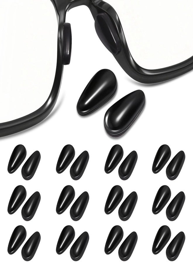 pupvus 12 Pairs Nose-Pad Compatible with Ray-Ban-Meta-Wayfarer-Eyeglass - Soft Silicone Hollowed-out comfortNose Pads, Anti Slip Replacement Nose Pads - Image 1