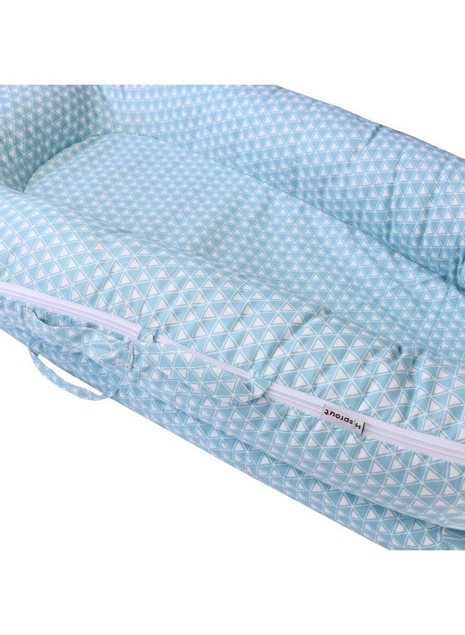 Hi Sprout Newborn Baby Nest Change Extra Cover (Suit for All Dockatot Deluxe Docks) - Blue Ocean - Image 4