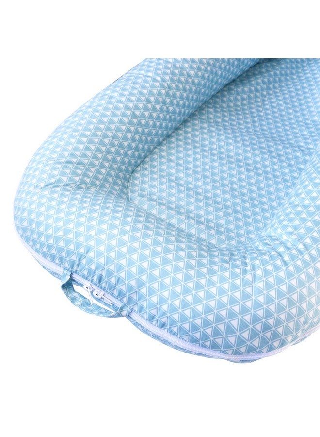 Hi Sprout Newborn Baby Nest Change Extra Cover (Suit for All Dockatot Deluxe Docks) - Blue Ocean - Image 3