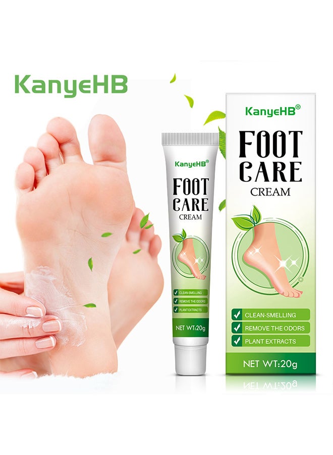 KanyeHB 1pc Foot Deodorant, For Prevent Odor And Cleans, Lasting Anti-Odor Sweat Smell, Foot Odor Removal Cream, Foot Deodorant Cream, Keep Your Foot Smell Fresh - Image 1