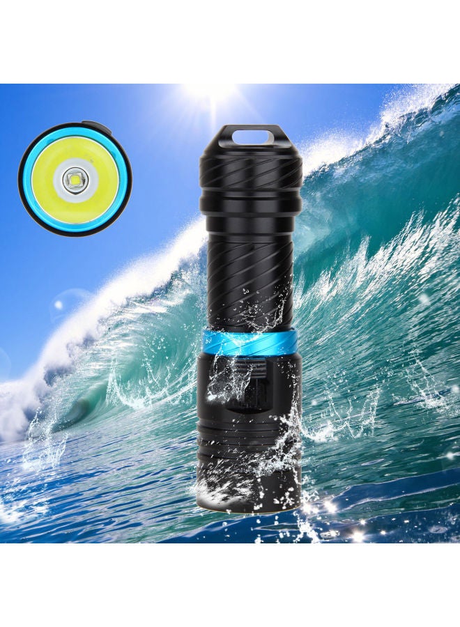DX1T6 L2 P50 White Laser Professional Diving Flashlight Charging Underwater Flashlight Outdoor Sports Lighting Explosions-Product Specifications:18650 26650 Charger  - Image 1
