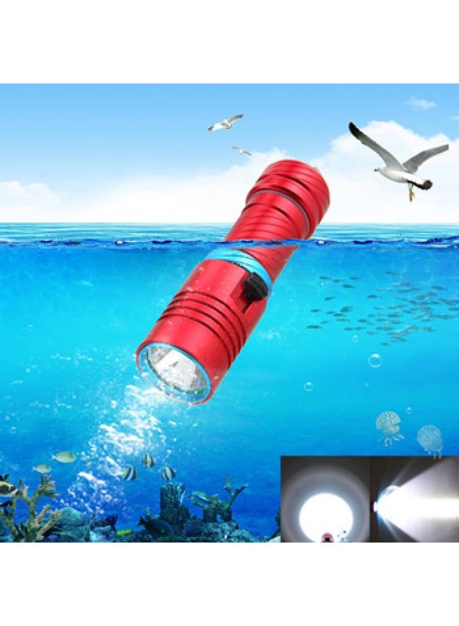 DX1T6 L2 P50 White Laser Professional Diving Flashlight Charging Underwater Flashlight Outdoor Sports Lighting Explosions-Product Specifications:18650 26650 Charger  - Image 2