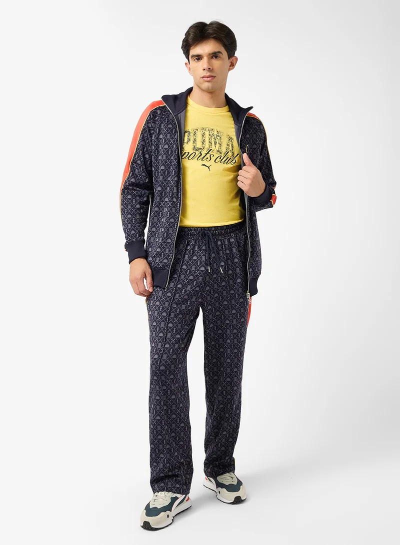 PUMA sunny yellow Class Graphic T-Shirt for Men | Best Price UAE