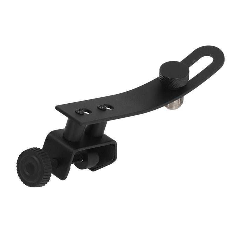 Drum Microphone Clip Adjustable Shockproof Microphone Securing Clips Mount Holder for Drum Practice and Recording - Image 1