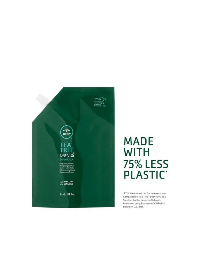 Tea Tree Tea Tree Special Shampoo, Deep Cleans, Refreshes Scalp, For All Hair Types, Especially Oily Hair, 33.8 fl. oz.  - Image 2