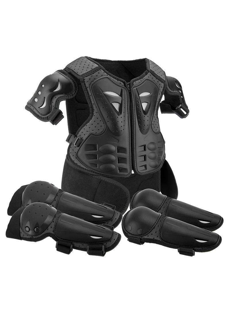 general Children's Balance Bike Armor Cycling Suit Off-Road Motorcycle Chest Armor Anti Drop Vest Set - Image 1