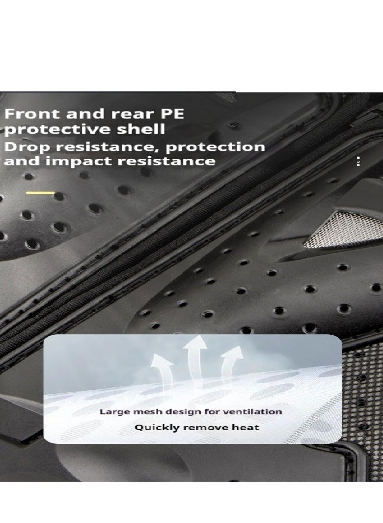 general Children's Balance Bike Armor Cycling Suit Off-Road Motorcycle Chest Armor Anti Drop Vest Set - Image 2