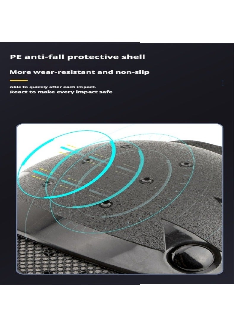 general Children's Balance Bike Armor Cycling Suit Off-Road Motorcycle Chest Armor Anti Drop Vest Set - Image 4