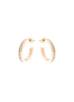Karen Millen Small Crystal Hoop Earring  - Image 2