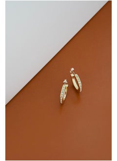 Karen Millen Small Crystal Hoop Earring  - Image 3