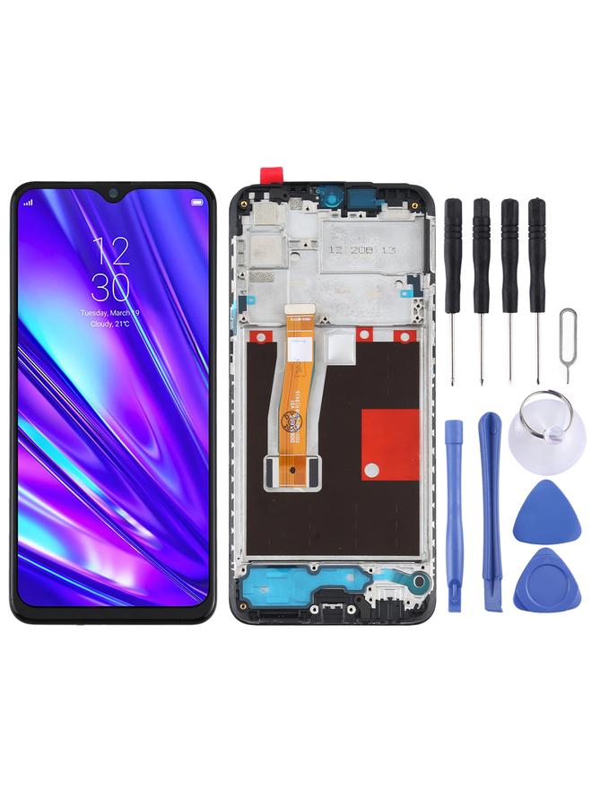 erorex Replacement TFT LCD Screen for OPPO Realme 5 Pro / Realme Q RMX1971 Digitizer Full Assembly With Frame - Image 1