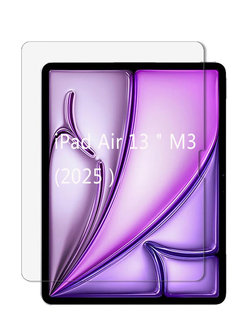 1 Pack Screen Protector for iPad Air 13inch M3 2025/iPad Air 13inch M2 2024 ,Upgrade Edge Protection,Scratch-Resistant, Clarity, Anti Fingerprint, Easy Installation, Bubble Free  - Image 1