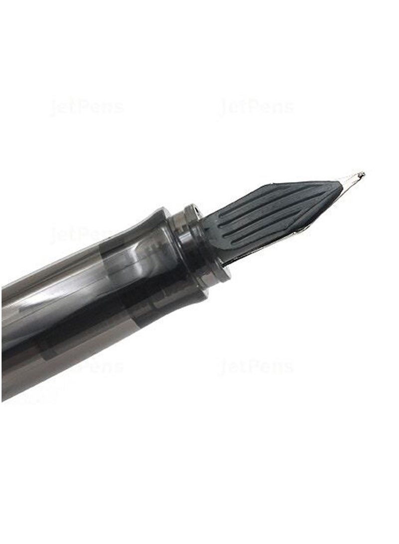 Pilot Kakuno Fountain Pen of Biginners, Medium Nib, Glay Body (FKA-1SR-GYM) - Image 3