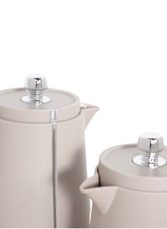 HOMEVEO The Line Thermos Set 1L + 0.6L - Elegant design for coffee and tea and superior thermal insulation to maintain heat for 20 hours  - Image 2